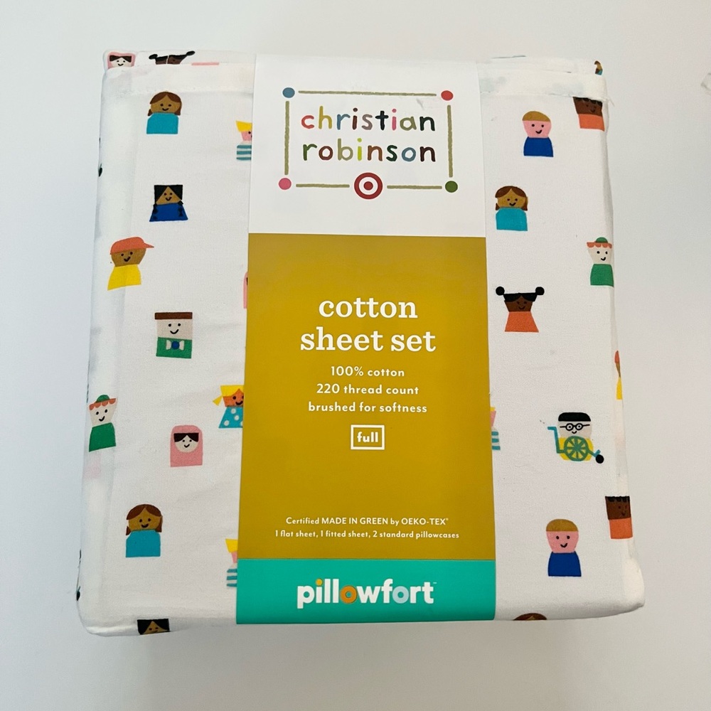 Christian Robinson Cotton Sheet Set